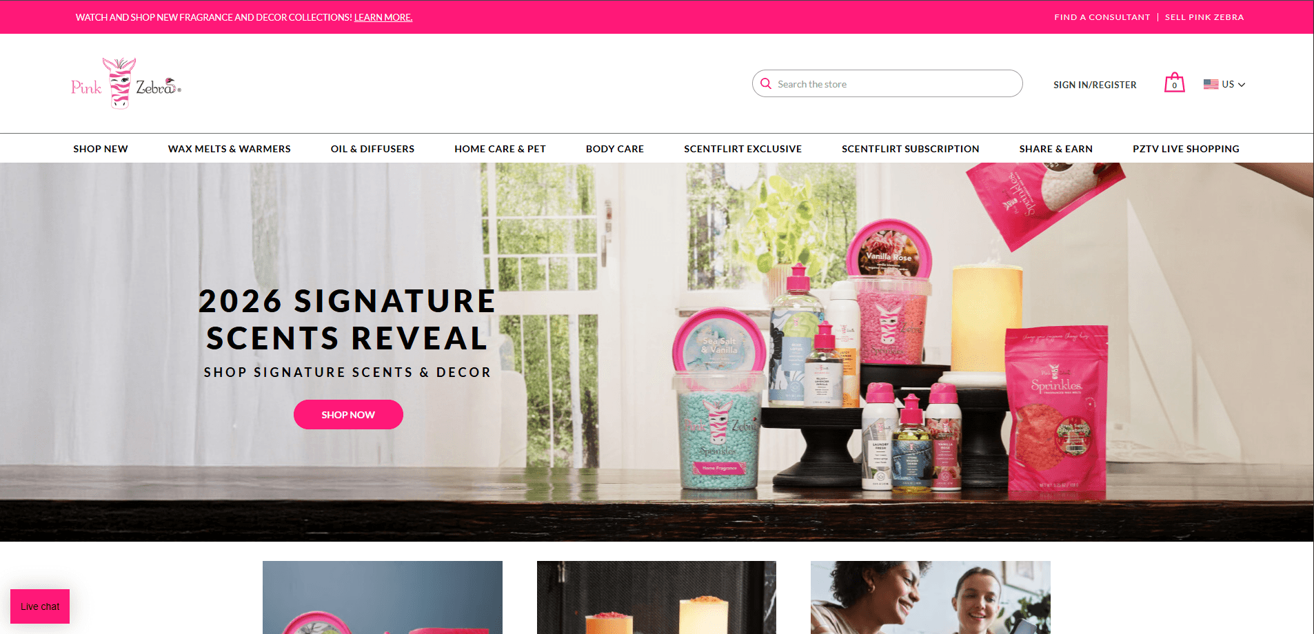 PinkzebraHome | E-Commerce Platform