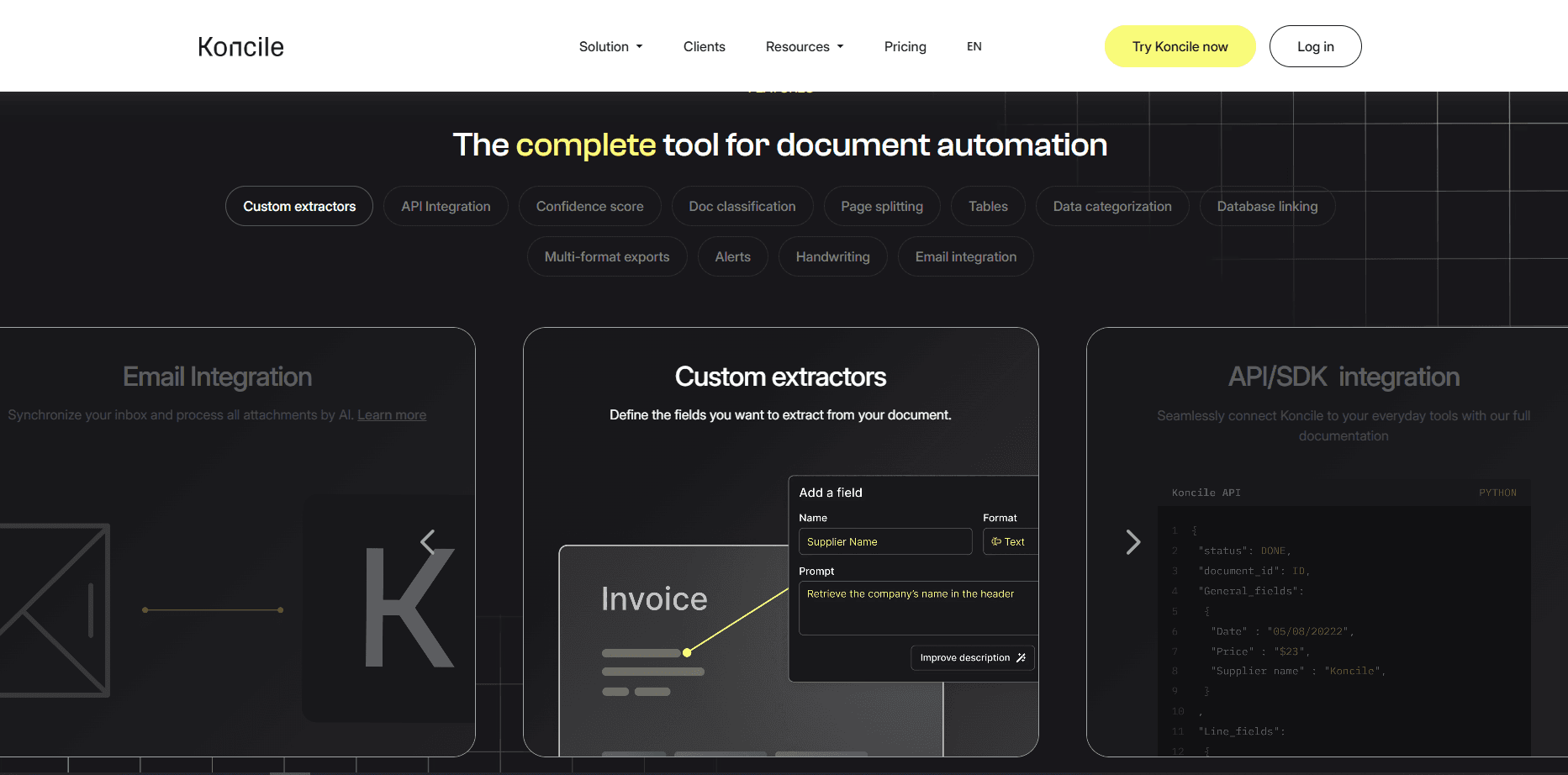 Koncile | AI-Powered Financial Planning Platform